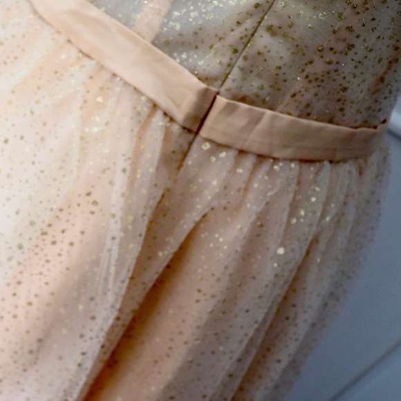 Light pink tea length dress size 8. - Picture 4 of 6